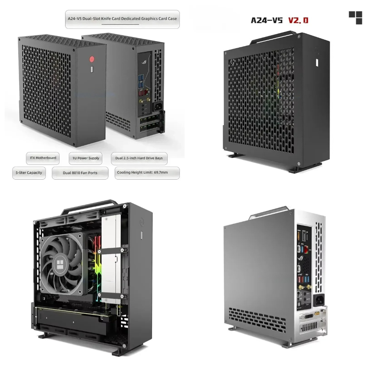 เคส ITX ขนาด 1U รุ่น 5 ลิตร มิ - Pc Power Supply บทวิจารณ์และราคา