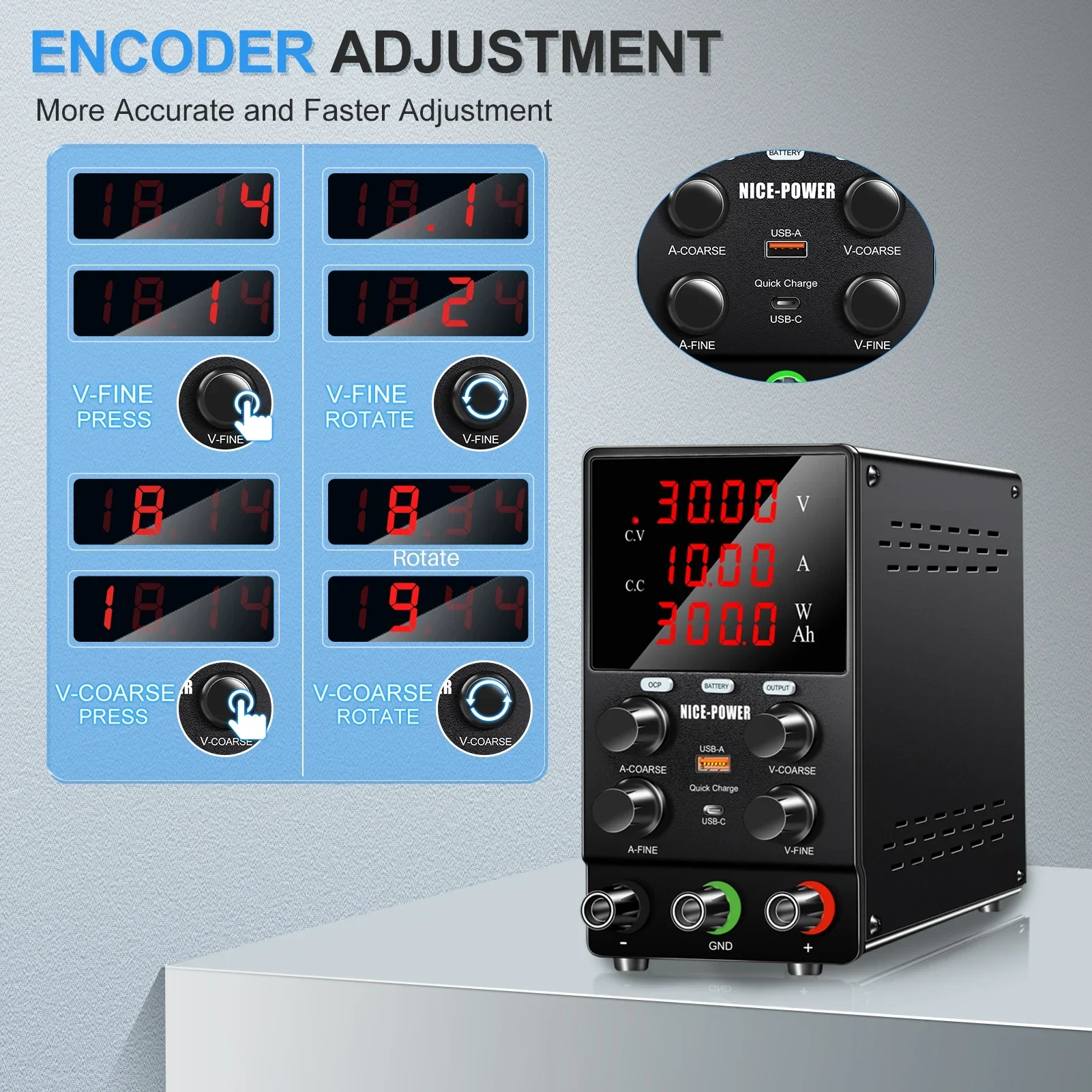 แหล่งจ่ายไฟแบบสวิตชิ่ง 30V 10A - Smps Power Supply บทวิจารณ์และราคา