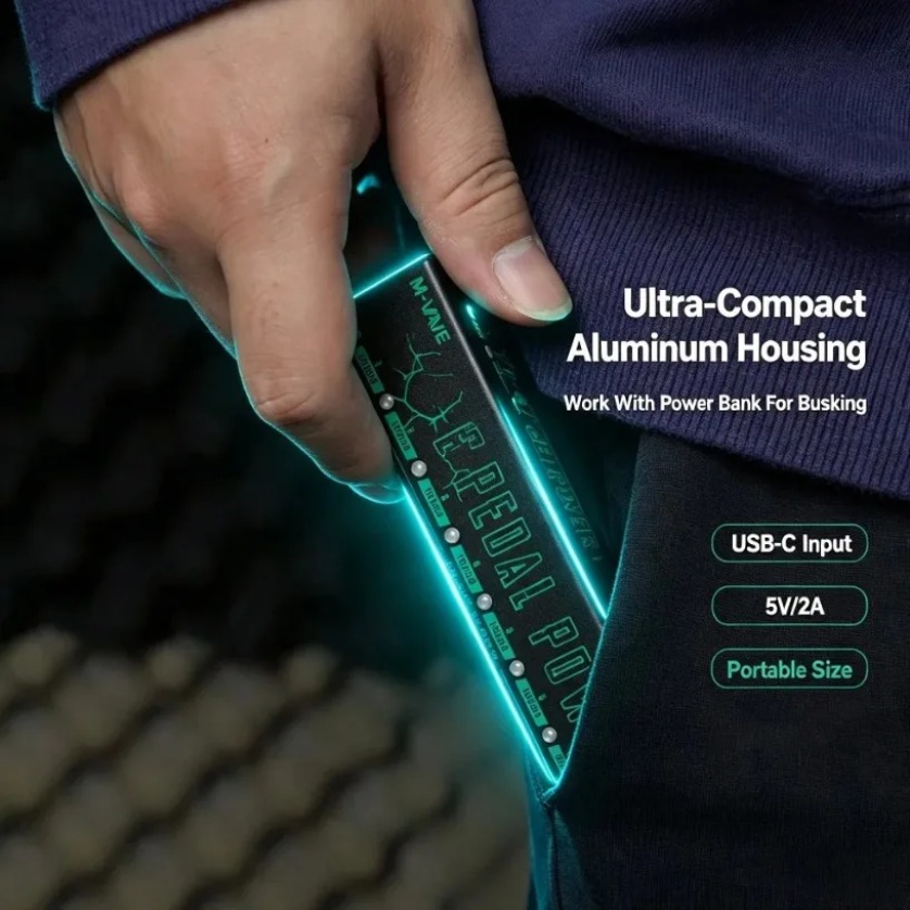 แหล่งจ่ายไฟสำหรับเอฟเฟกต์กีตาร - Power Supply บทวิจารณ์และราคา