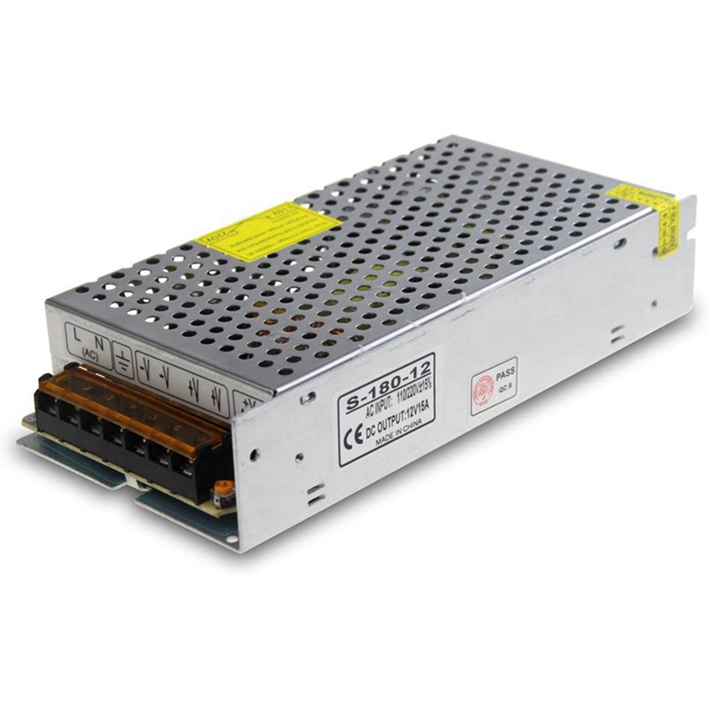 DC 12V 15A 180W หม้อแปลงไฟฟ้าส - Dc Power Supply 12V บทวิจารณ์และราคา