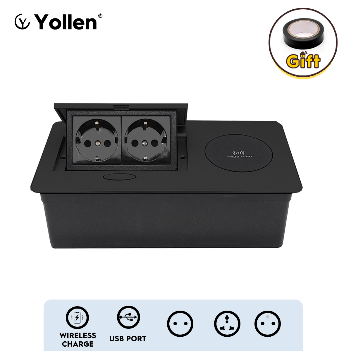 เต้ารับแบบไร้สายมาตรฐาน EUR สำ - Modular Power Supply บทวิจารณ์และราคา