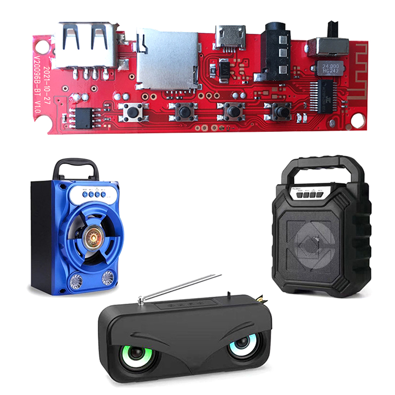 1PC บลูทูธแผงวงจรเสียงพร้อมสาย - Modular Power Supply บทวิจารณ์และราคา