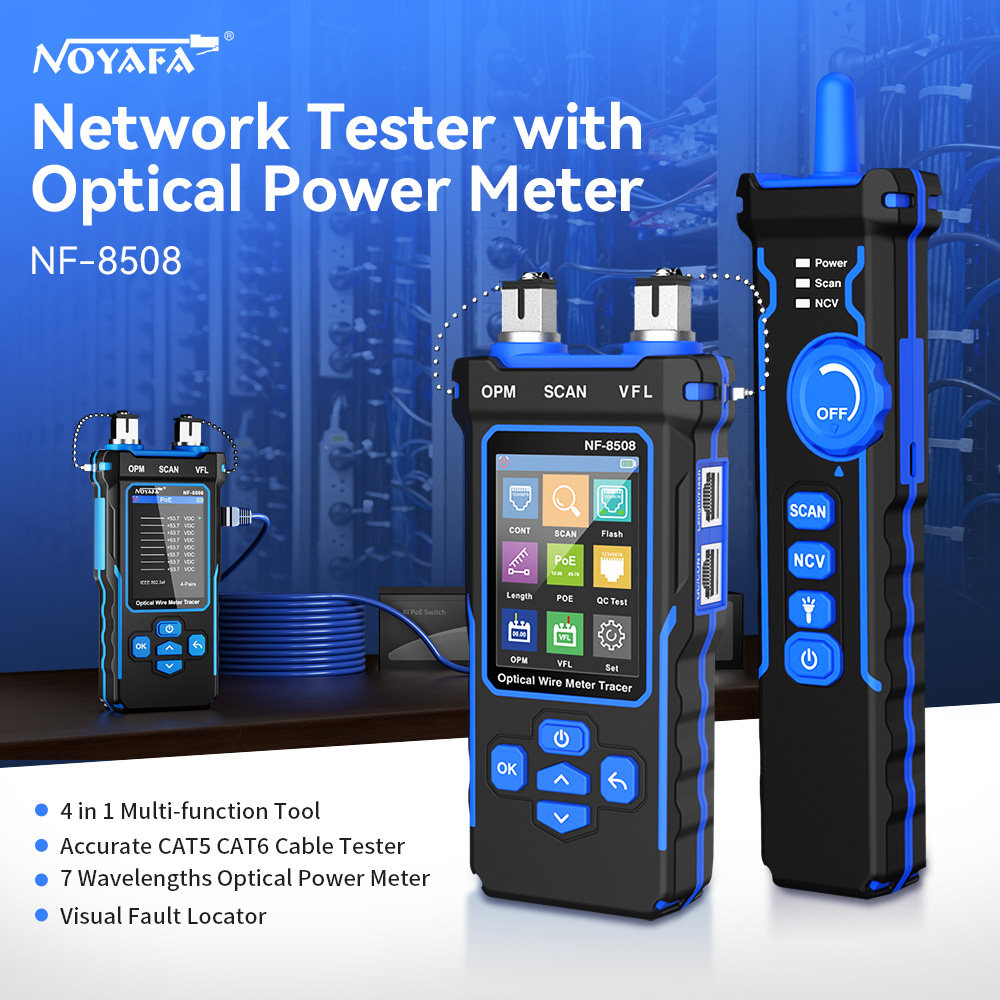NOYAFA NF-8508เครื่องทดสอบสายส - Power Supply Tester บทวิจารณ์และราคา