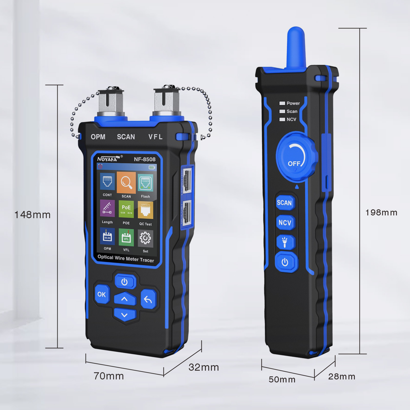NOYAFA NF-8508เครื่องทดสอบสายส - Power Supply Tester บทวิจารณ์และราคา